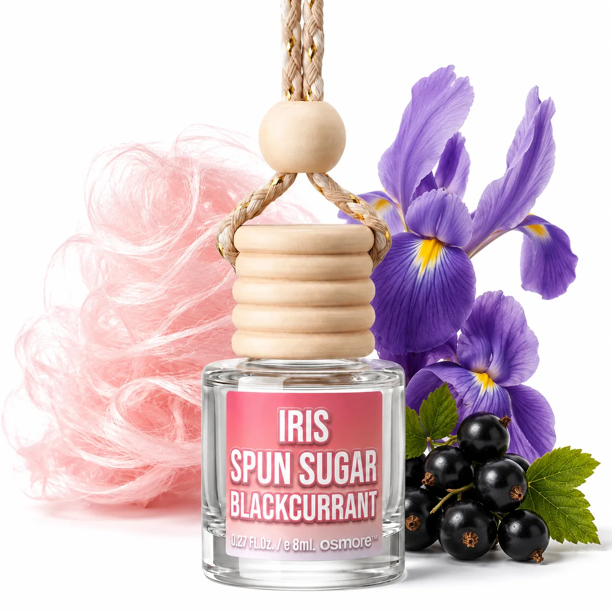 Iris Sugar Blackcurrant fragrance composition
